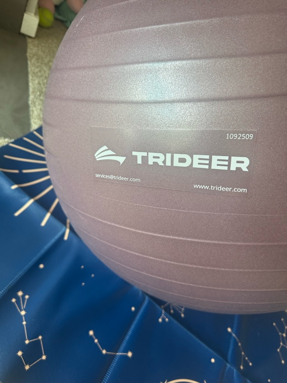 Trideer Fitness Ball - yoga mat